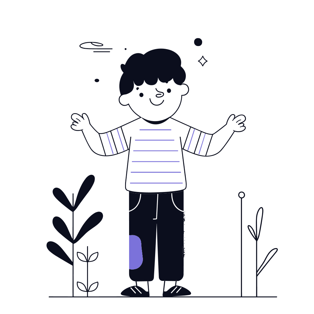 Kid reading
